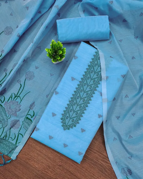 Noor-e-Banaras_Thread_Work_Cotton_Suit_Sky_Blue