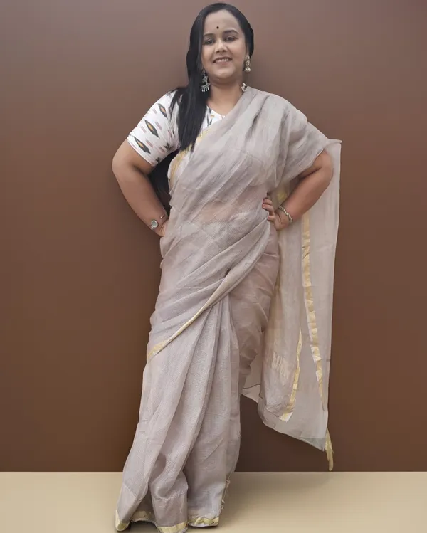 Gray_Pure_Silk_Kota_Doria_Handdyed_Saree
