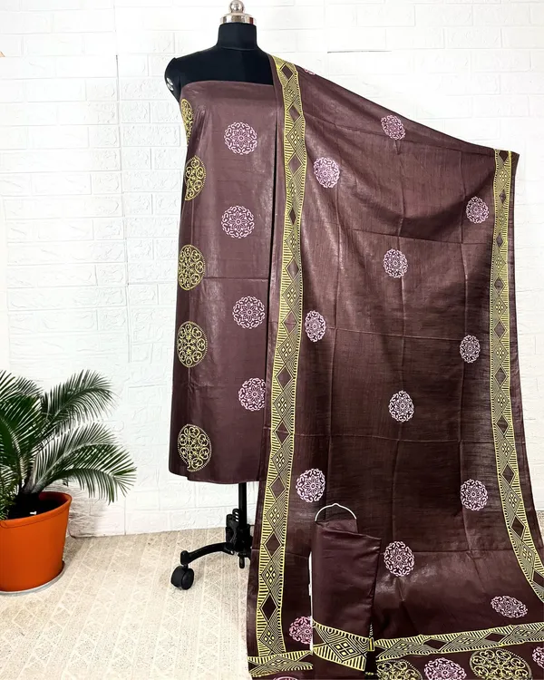 Katan_Silk_Earthy_Blockprint_Brown_Suit