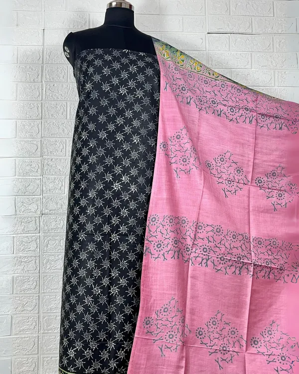 Katan_Silk_Surreal_Blockprint_Black_Suit