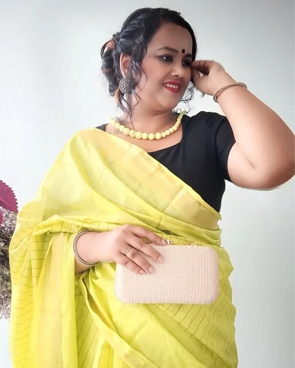 Handcrafted_Kota_Silk_Golden_Poppy_Yellow_Plain_Saree