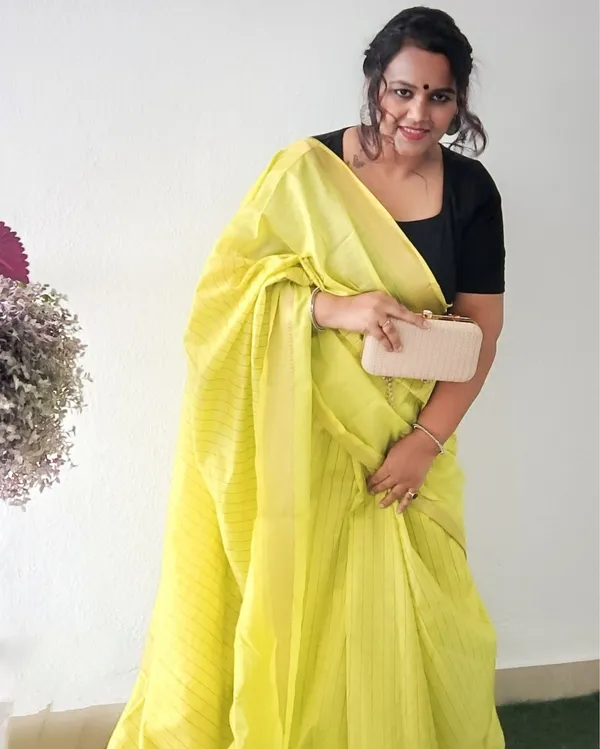 Handcrafted_Kota_Silk_Golden_Poppy_Yellow_Plain_Saree