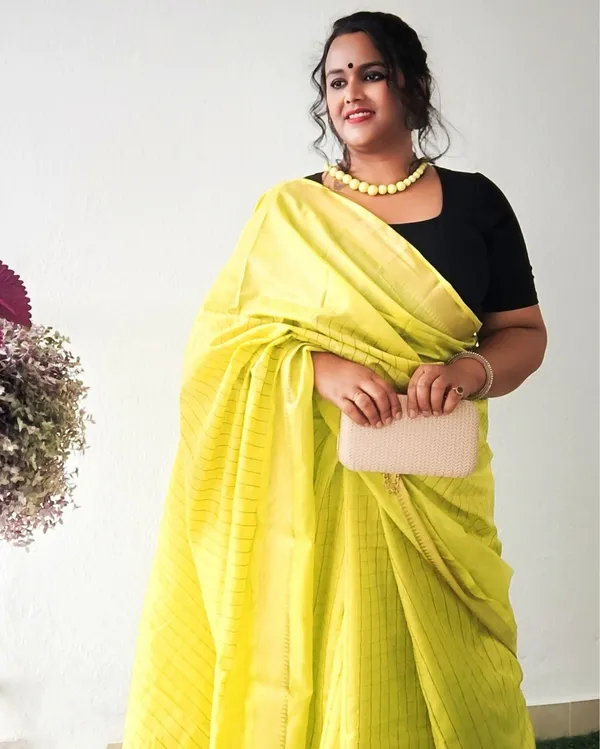 Handcrafted_Kota_Silk_Golden_Poppy_Yellow_Plain_Saree