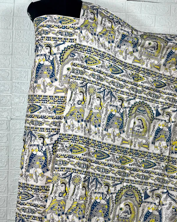 Artistic_Katan_Silk_Madhubani_Beige_Suit