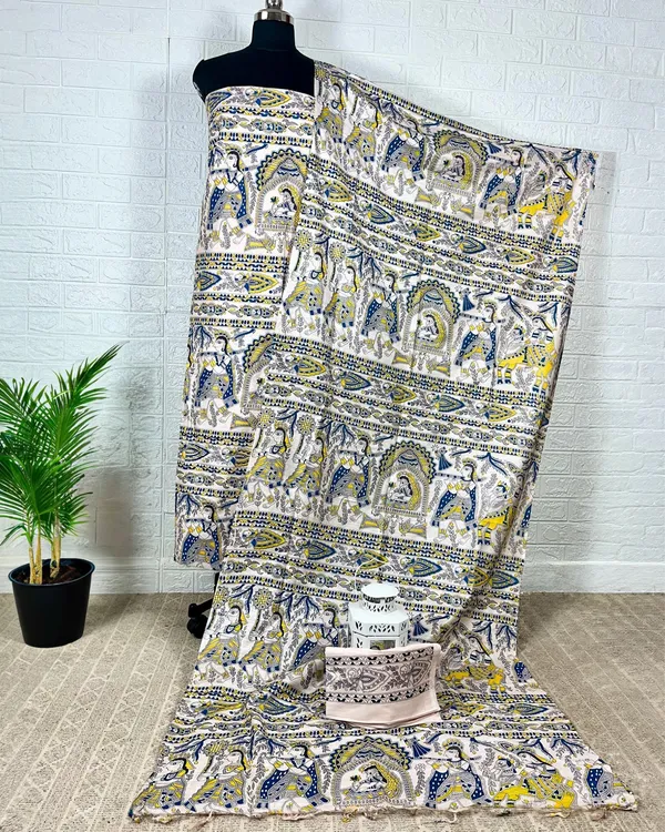 Artistic_Katan_Silk_Madhubani_Beige_Suit