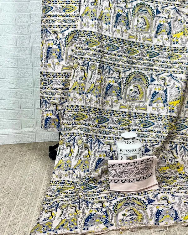 Artistic_Katan_Silk_Madhubani_Beige_Suit