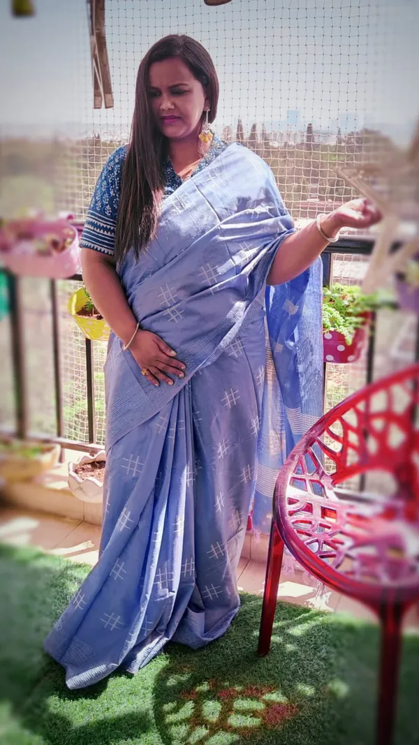 Katan_Jordy_Blue_Silk_Saree_Handcrafted