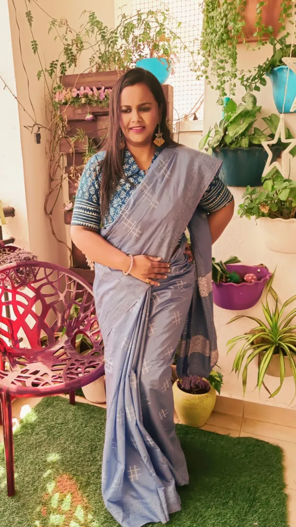 Katan_Jordy_Blue_Silk_Saree_Handcrafted
