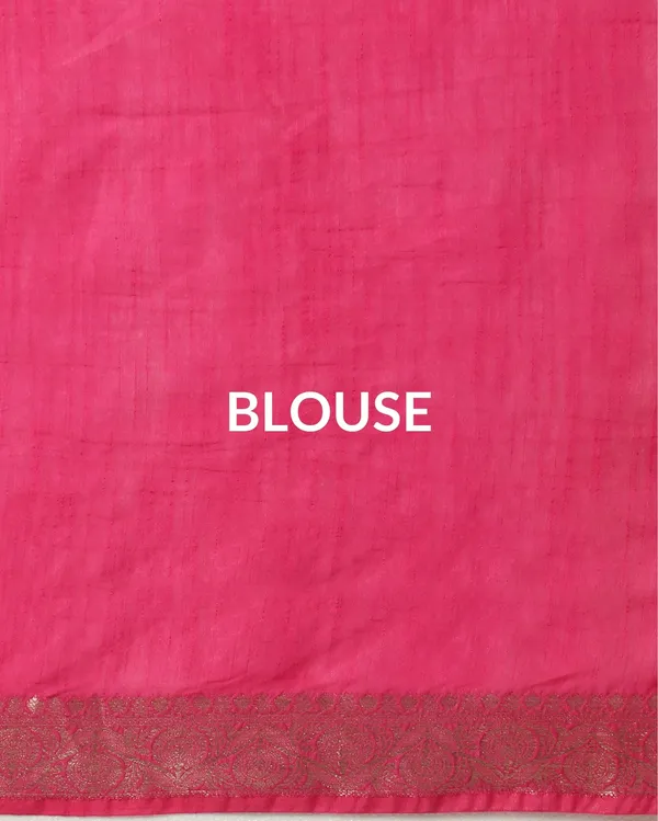 Fascinating_Banarasi_Silk_Linen_Pink_Handloom_Saree