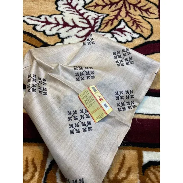 Silkmark_Pure_Tussar_Dreamy_Embroidered_White_Saree