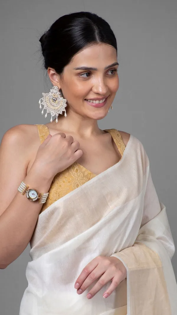 Silkmark_Muga_Tussar_Silk_White_Saree