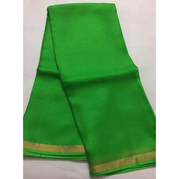 Whimsical_Pure_Silk_Kota_Doria_Handdyed_Green_Saree