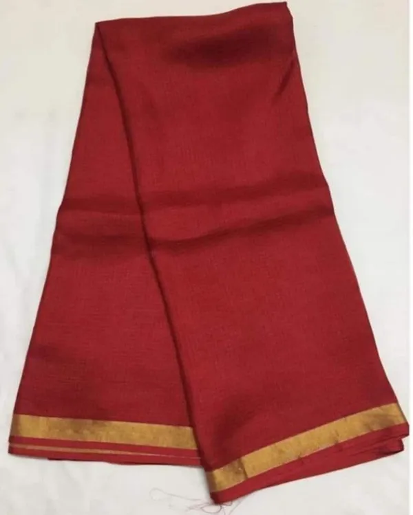 Fascinating_Pure_Silk_Kota_Doria_Handdyed_Red_Saree