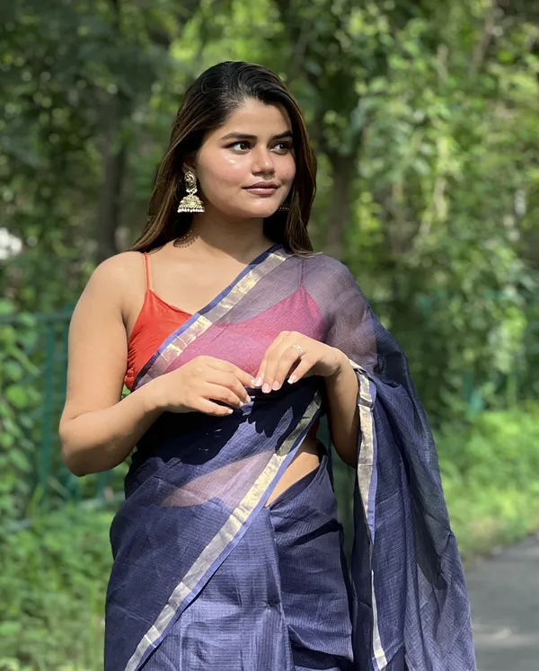 Radiant_Pure_Silk_Kota_Doria_Handdyed_Blue_Saree