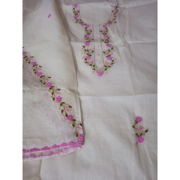 Embroidered_Radiant_Kota_Doria_White_Suit_(Top+Dupatta)