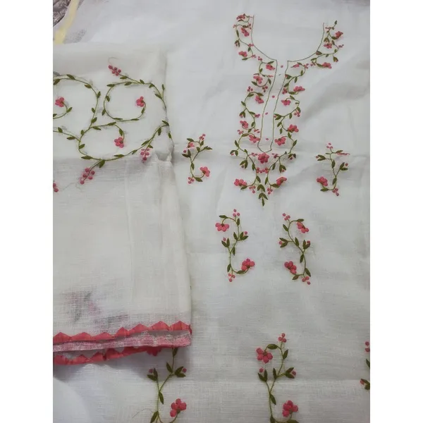 Embroidered_Surreal_Kota_Doria_White_Suit_(Top+Dupatta)
