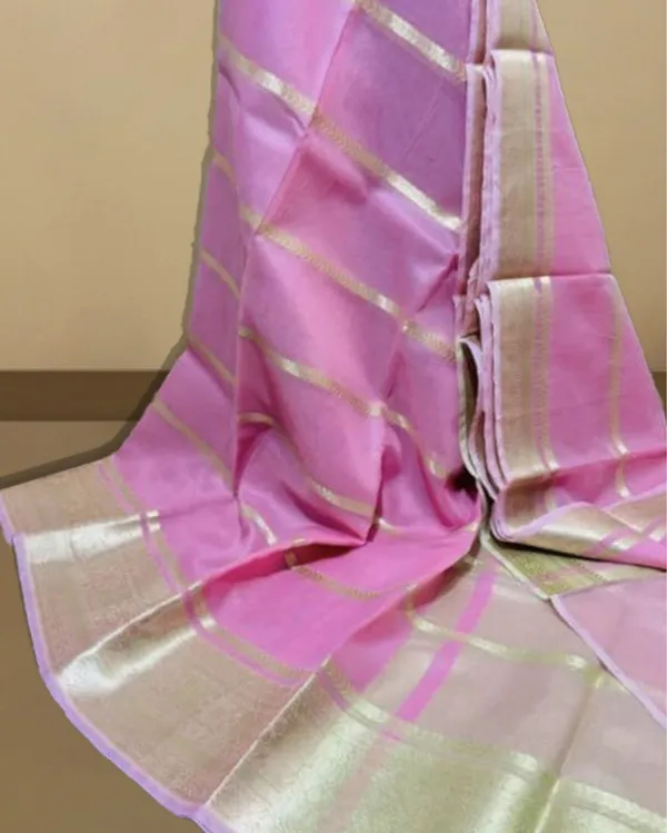 Lively_Banarasi_Pure_Organza_Silk_Lilac_Pink_Saree