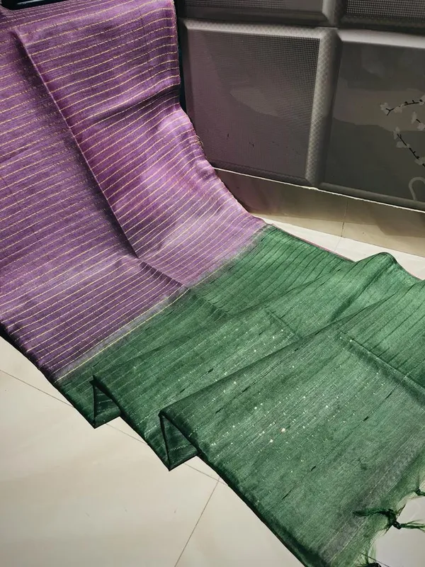 Handdyed_Kota_Silk_Violet_Blue_Saree_Contrast_Sequence_Pallu