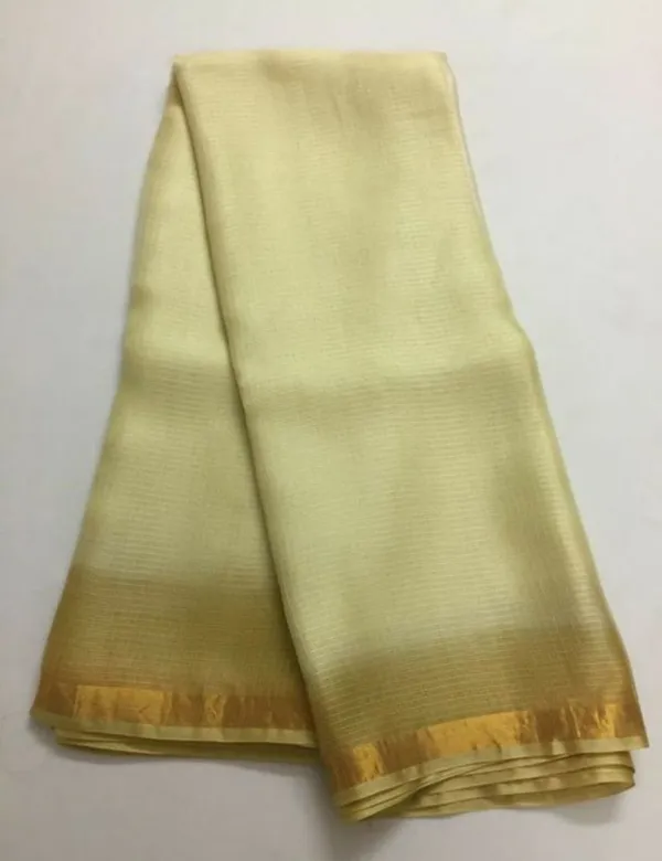 Tahuna_Sands_Yellow_Pure_Silk_Kota_Doria_Handdyed_Saree