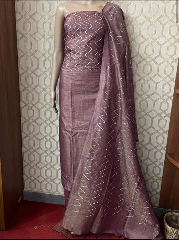Zig-Zag_Embroidered_Khadi_Cotton_Suit_Piece_Cosmic_Violet
