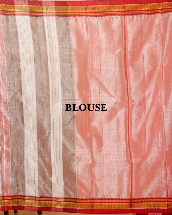 Idyllic_Ilkal_Handloom_Cotton_Silk_Saree_Coral_Pink