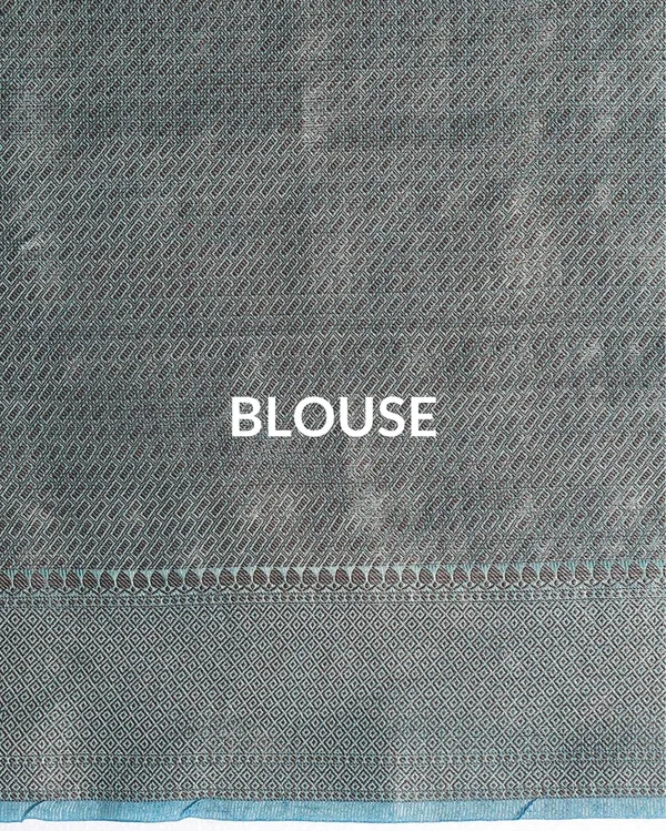 Silkmark_Certified_Banarasi_Muga_Tussar_Pacific_Blue_Saree