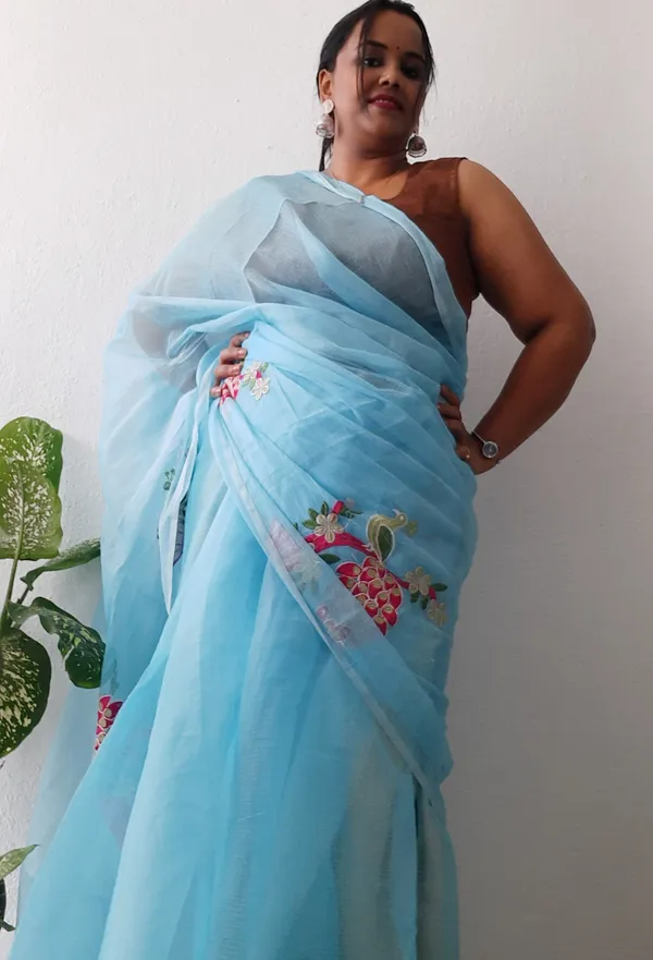 Crystal_Blue_Cotton_Kota_Doria_Saree_Embroidered