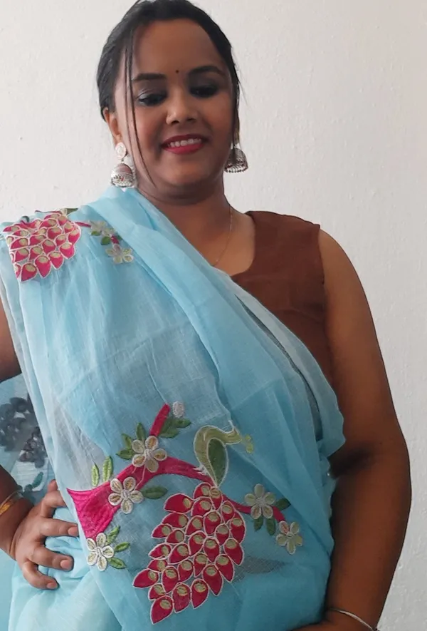 Crystal_Blue_Cotton_Kota_Doria_Saree_Embroidered