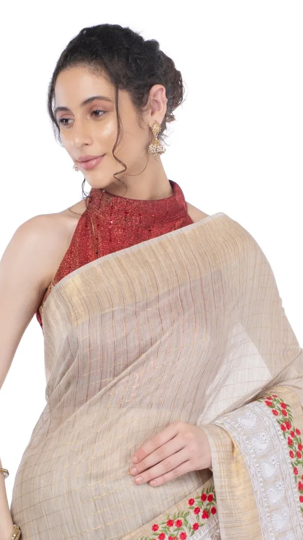 Embroidered_Bansbara_Tussar_Silk_Saree_Pale_Silver
