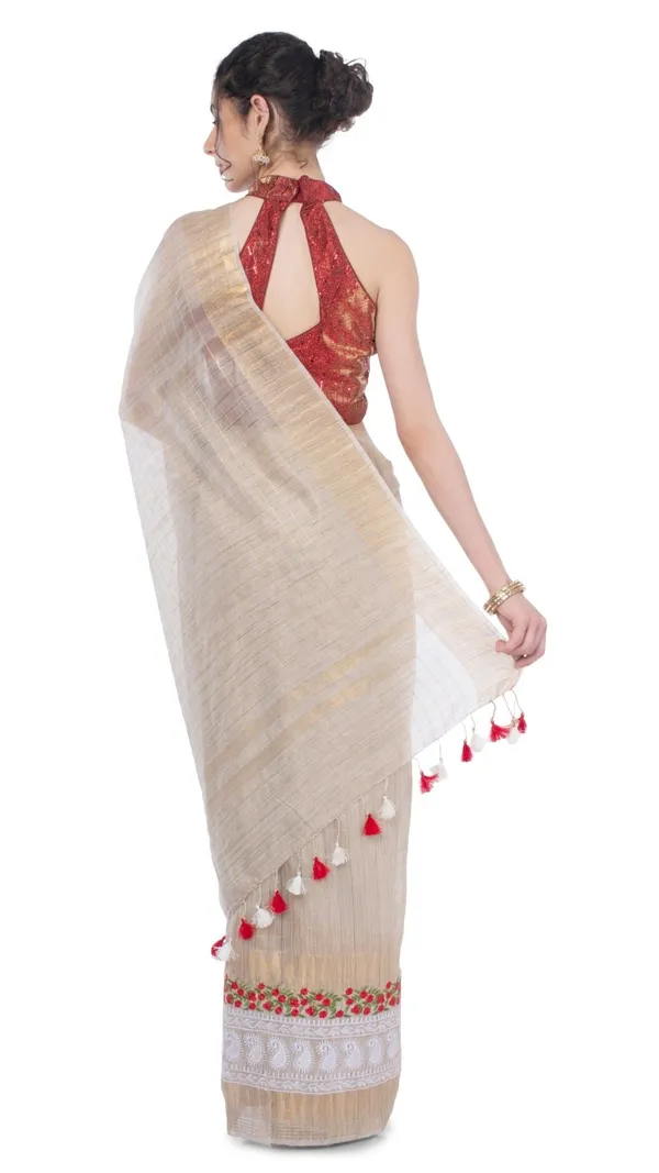Embroidered_Bansbara_Tussar_Silk_Saree_Pale_Silver
