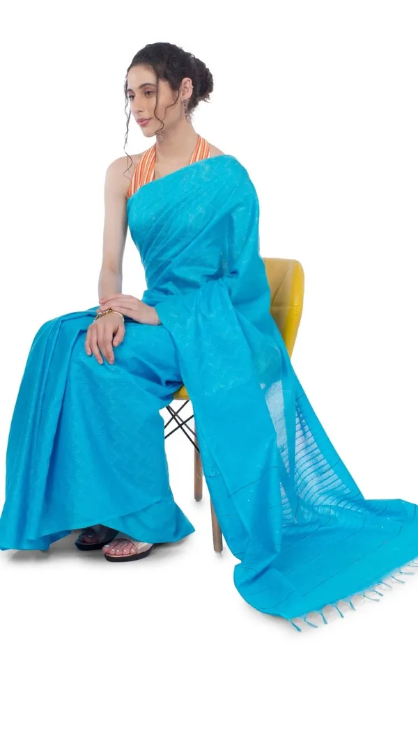 Kota_Silk_Saree_Sequence_Pallu_&_Zig-Zag_Design