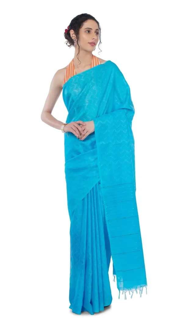 Kota_Silk_Saree_Sequence_Pallu_&_Zig-Zag_Design