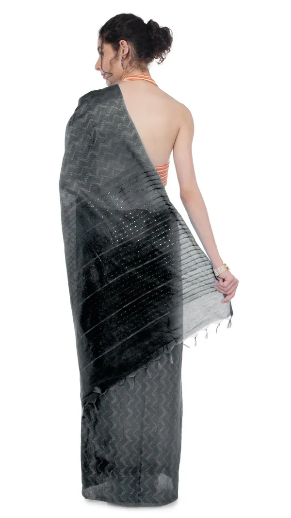 Kota_Silk_Black_Saree_Sequence_Pallu_&_Zig-Zag_Design