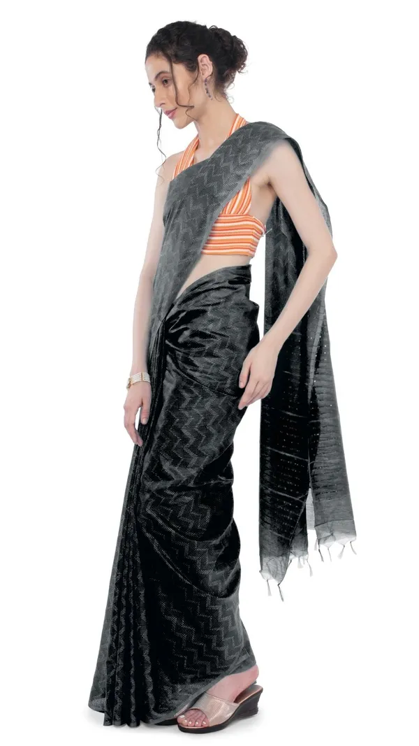 Kota_Silk_Black_Saree_Sequence_Pallu_&_Zig-Zag_Design
