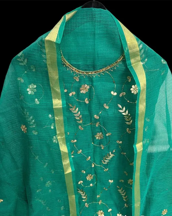 Glimmering_Kota_Doria_Gota_Patti_Elf_Green_Suit
