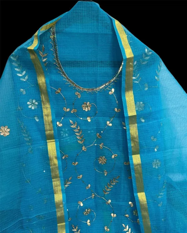 Glimmering_Kota_Doria_Gota_Patti_Bondi_Blue_Suit