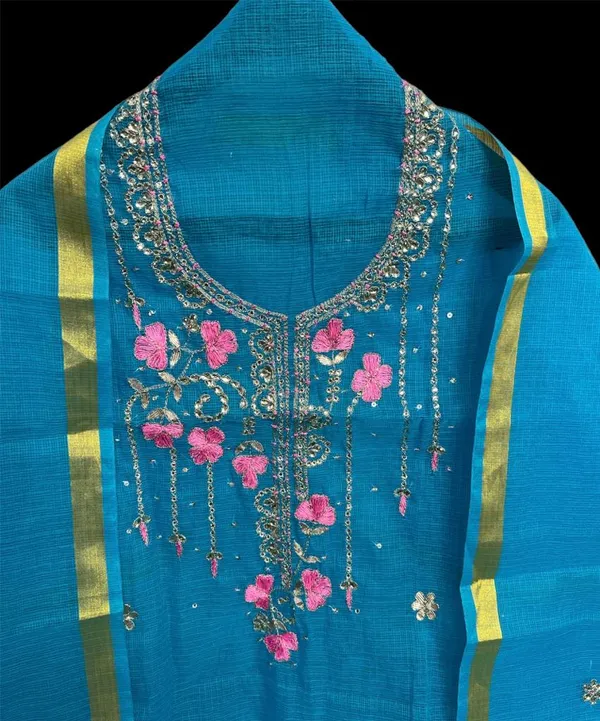 Glimmering_Kota_Doria_Gota_Patti_Blue_Suit