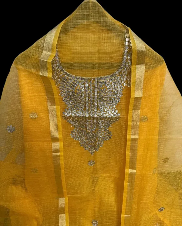 Glimmering_Kota_Doria_Gota_Patti_Yellow_Suit