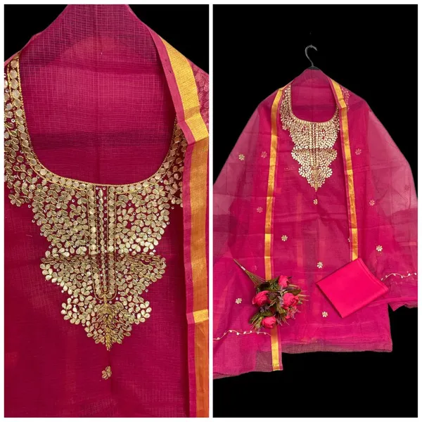 Glimmering_Kota_Doria_Gota_Patti_Pink_Suit