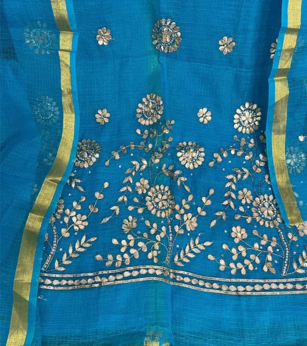 Glimmering_Kota_Doria_Gota_Patti_Blue_Suit