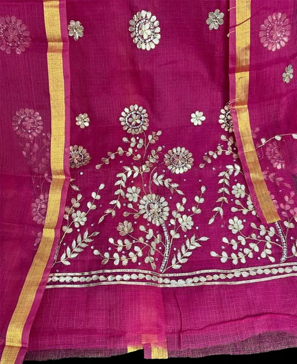 Glimmering_Kota_Doria_Gota_Patti_Pink_Suit