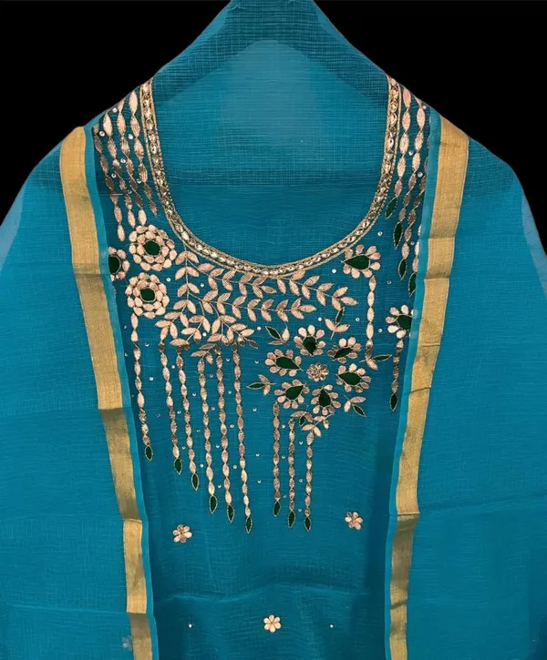 Glimmering_Kota_Doria_Gota_Patti_Blue_Suit