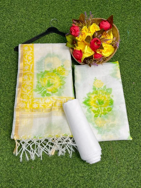 Lucid_Kota_Doria_White_Suit_Blockprinted_(Top+Bottom+Dupatta)