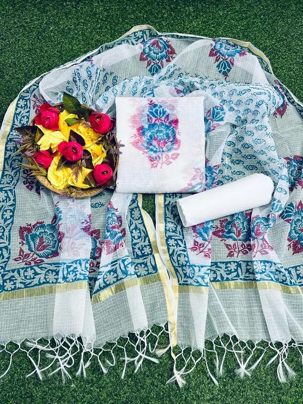 Misty_Kota_Doria_White_Suit_Blockprinted_(Top+Bottom+Dupatta)