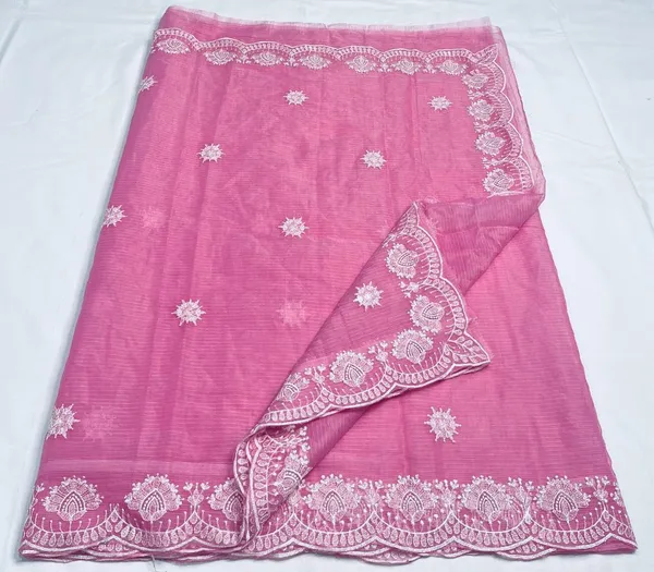 Handcrafted_Kota_Doria_Saree_Pink_Embroidered