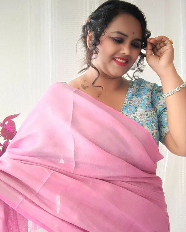 Modern_Pure_Tissue_Linen_Handdyed_Saree_Pink