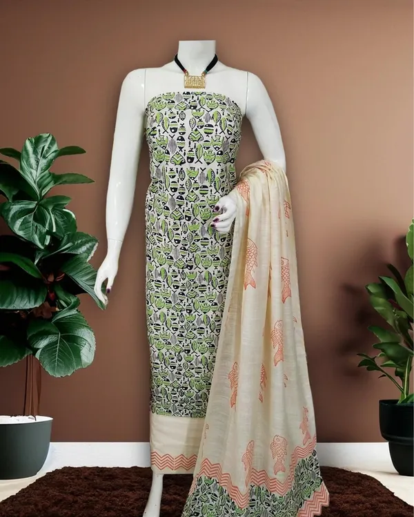 Katan_Silk_Enigmatic_Blockprint_Green_Suit