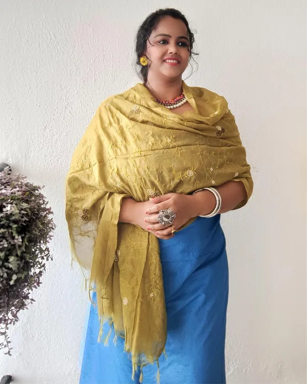 Embroidered_Katan_Silk_Blue_&_Brown_Suit