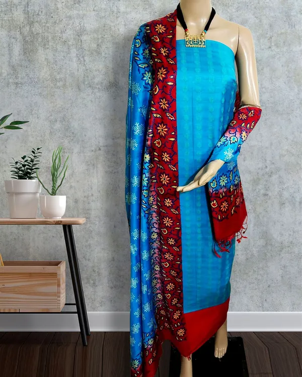 Katan_Silk_Luminous_Blockprint_Sky_Blue_Suit