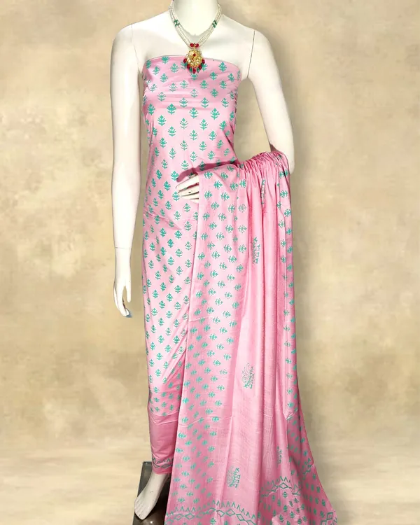 Katan_Silk_Elegant_Blockprint_Pink_Suit